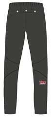 Bild von Warm-up Hose Zip-off FEM